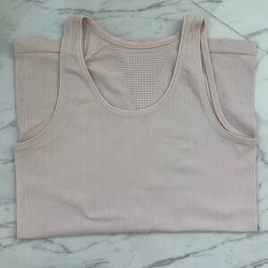Athleta tank top peach/pink SZ M